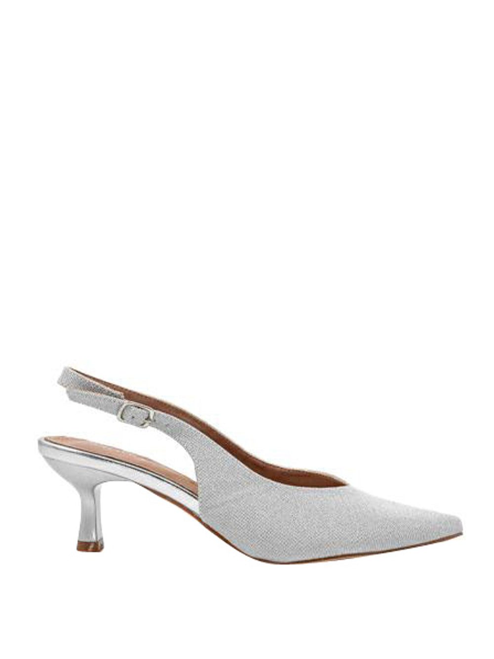 KHARISMA Decollete sling back Donna - Argento modello 2102
