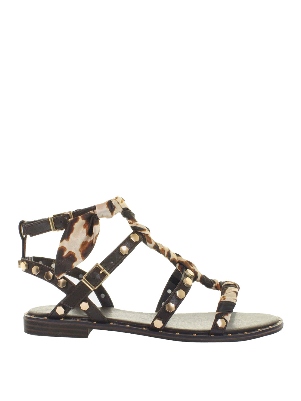 KHARISMA Sandali con borchie Donna - Testa di moro modello 2269