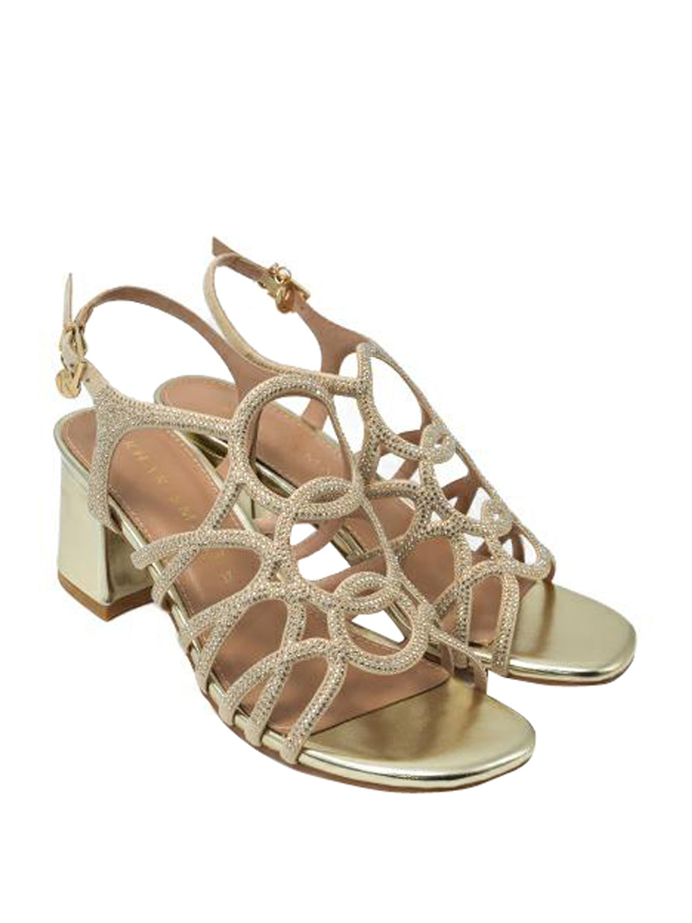 KHARISMA Sandali con tacco Donna - Platino modello 2503