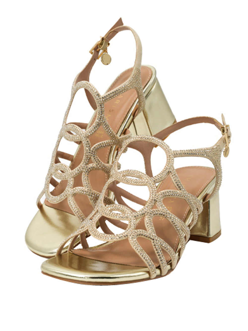 KHARISMA Sandali con tacco Donna - Platino modello 2503