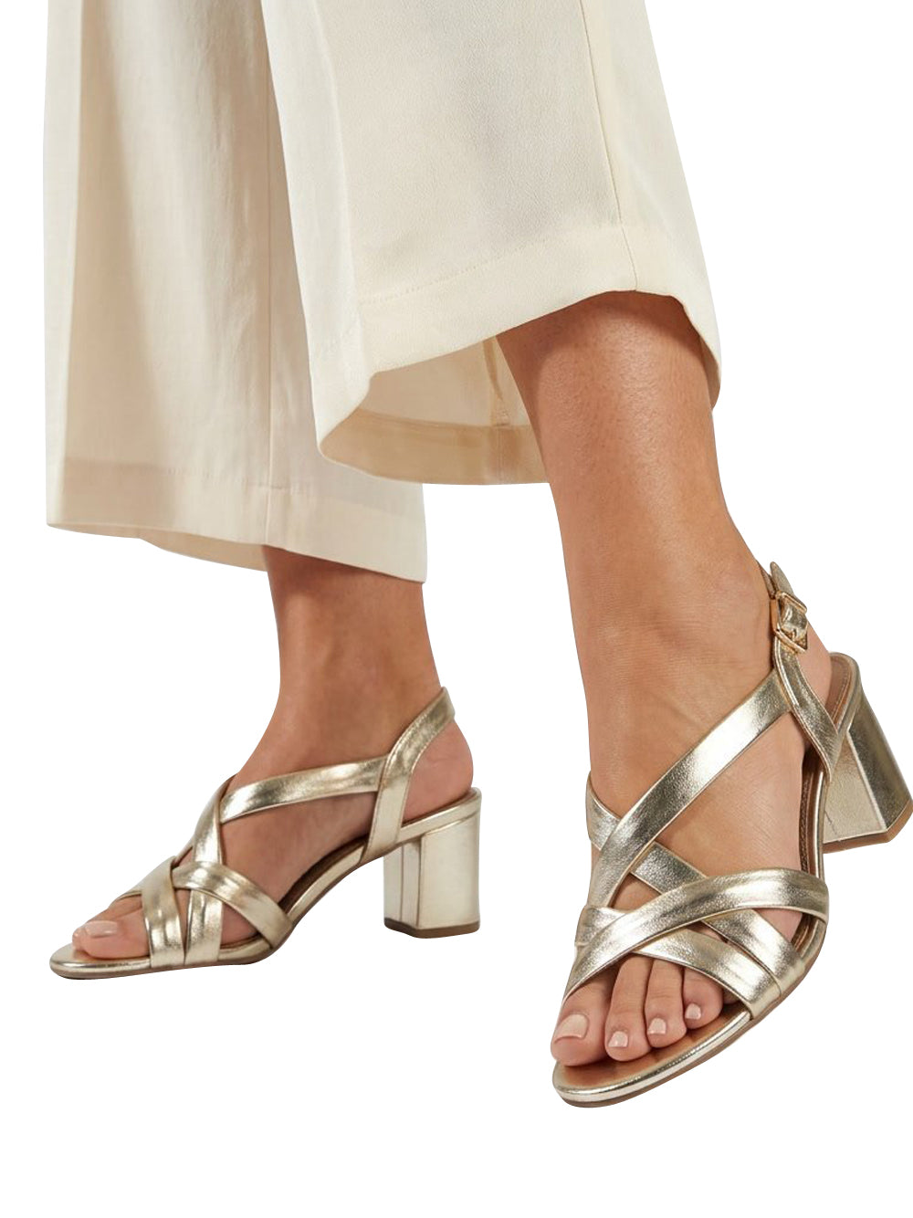 KHARISMA Sandali con tacco Donna - Platino modello 2531