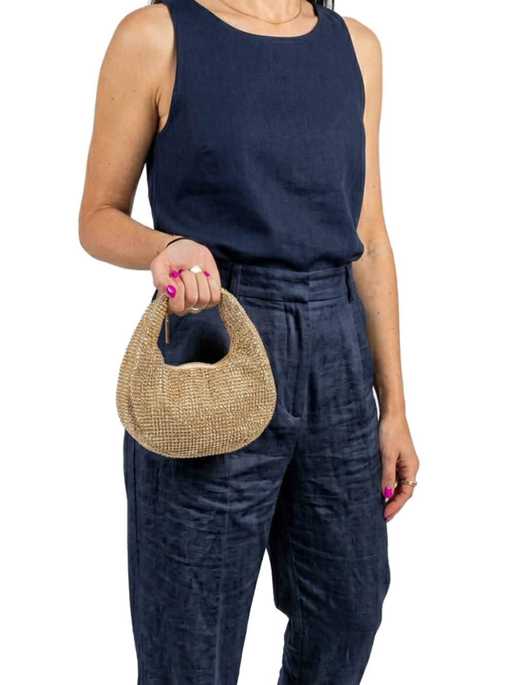 KHARISMA Borsa a Mano Donna - Platino modello BETTY