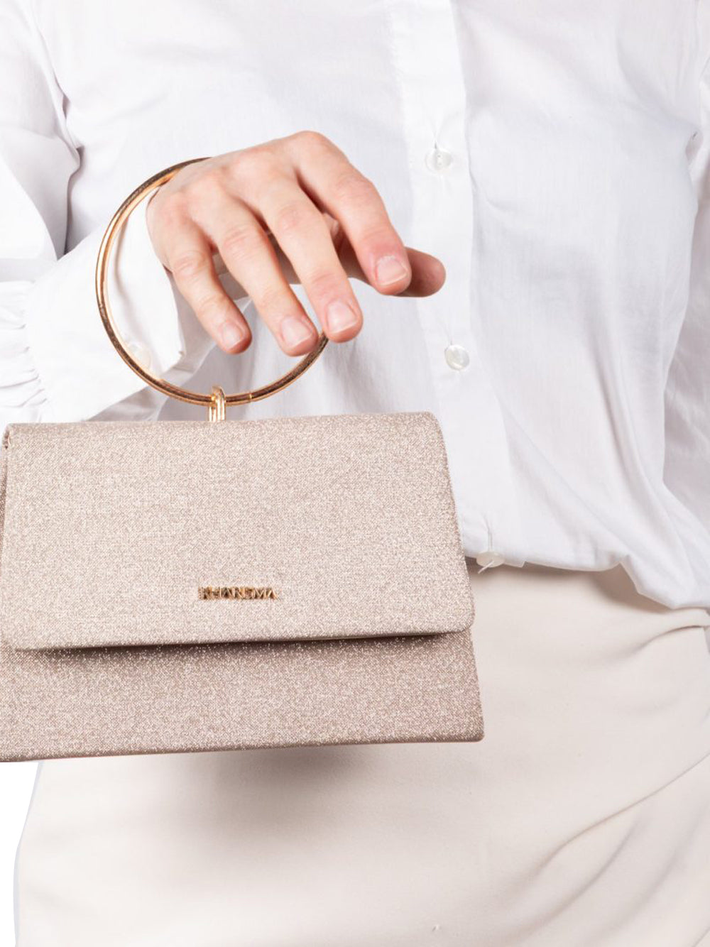 KHARISMA Borsa Pochette Donna - Rosa modello LETIZIA