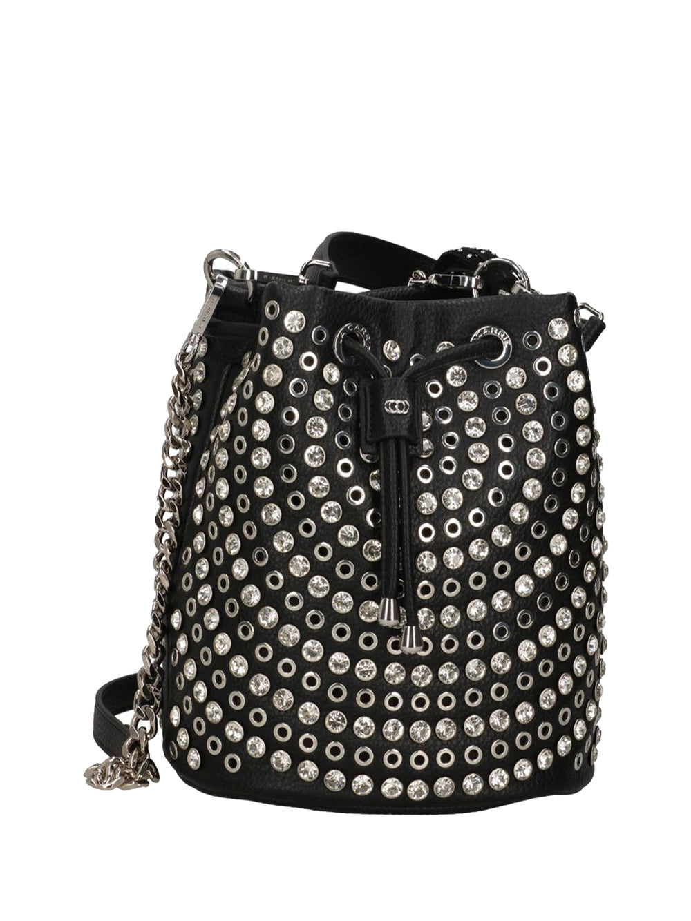 LA CARRIE Borsa a Secchiello con borchie Donna - Nero modello 161MEM208TBS