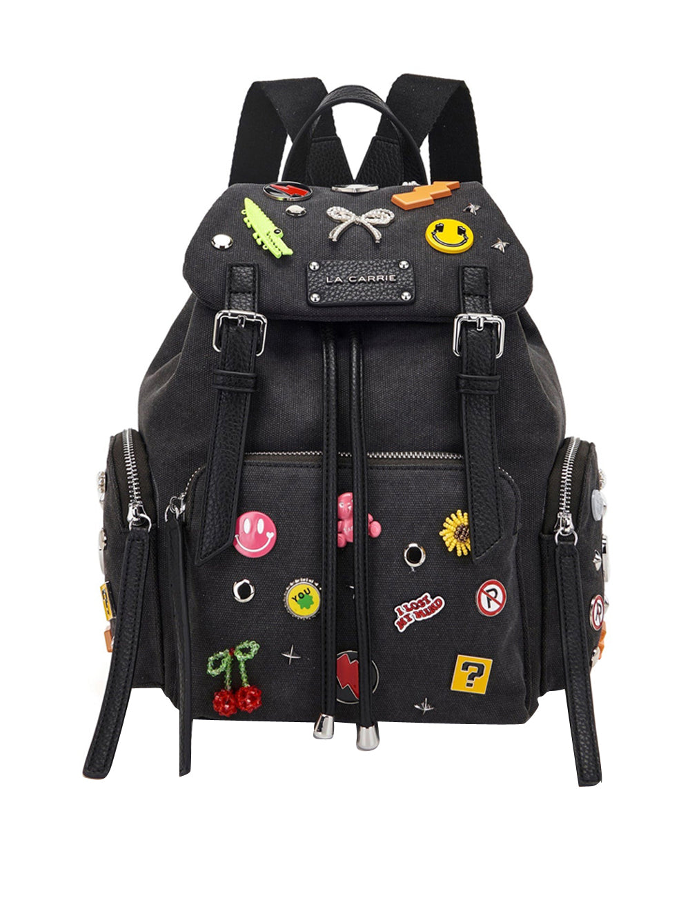 LA CARRIE Borsa a Zainetto Donna - Nero modello 161MZS343CAS
