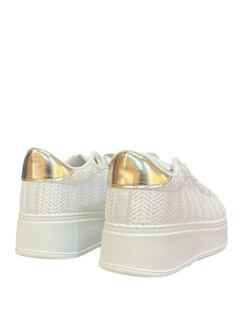 LAURA BIAGIOTTI Sneakers platform Donna - Bianco modello 9622