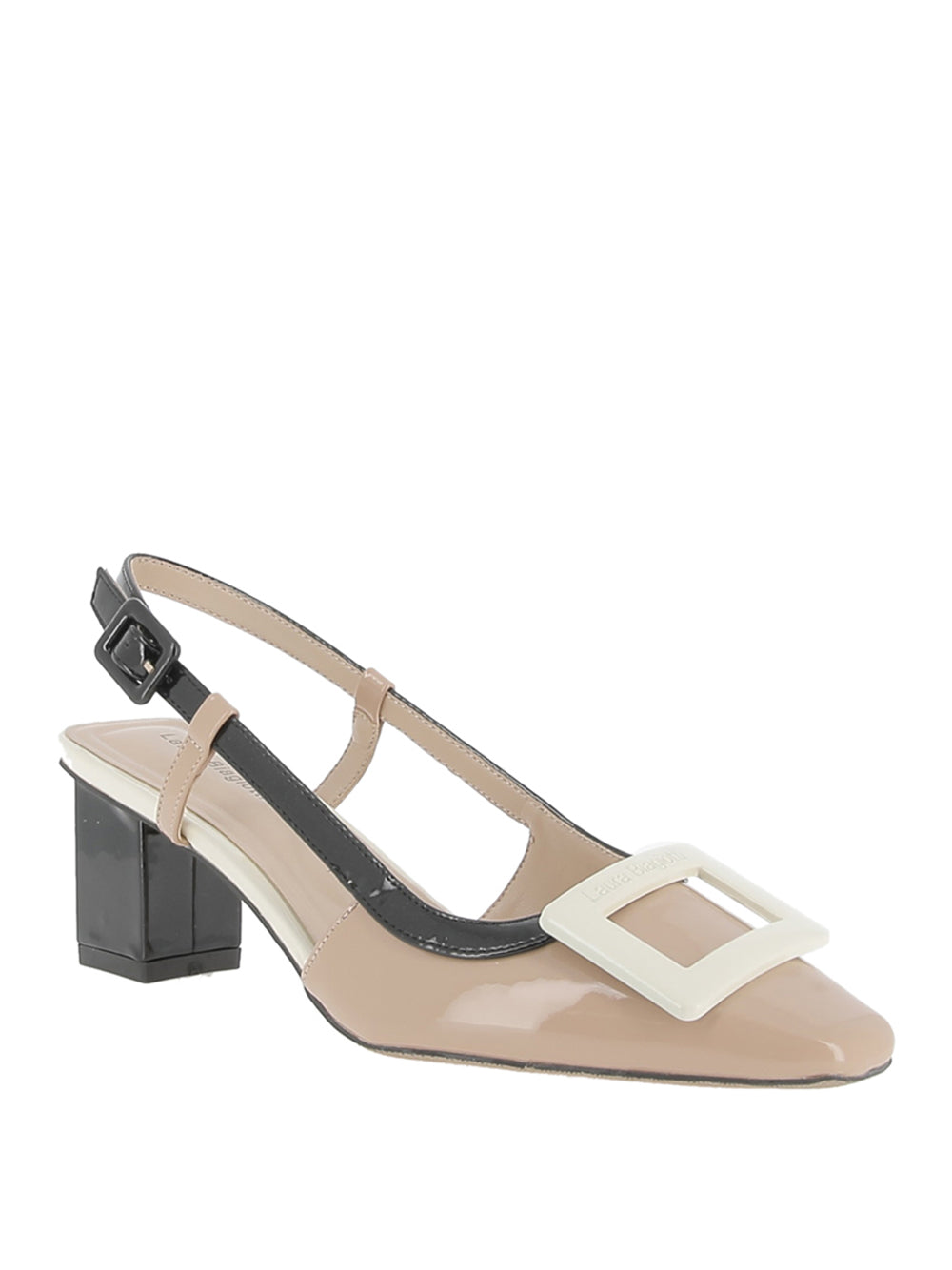 LAURA BIAGIOTTI Decollete sling back Donna - Nero modello 9710