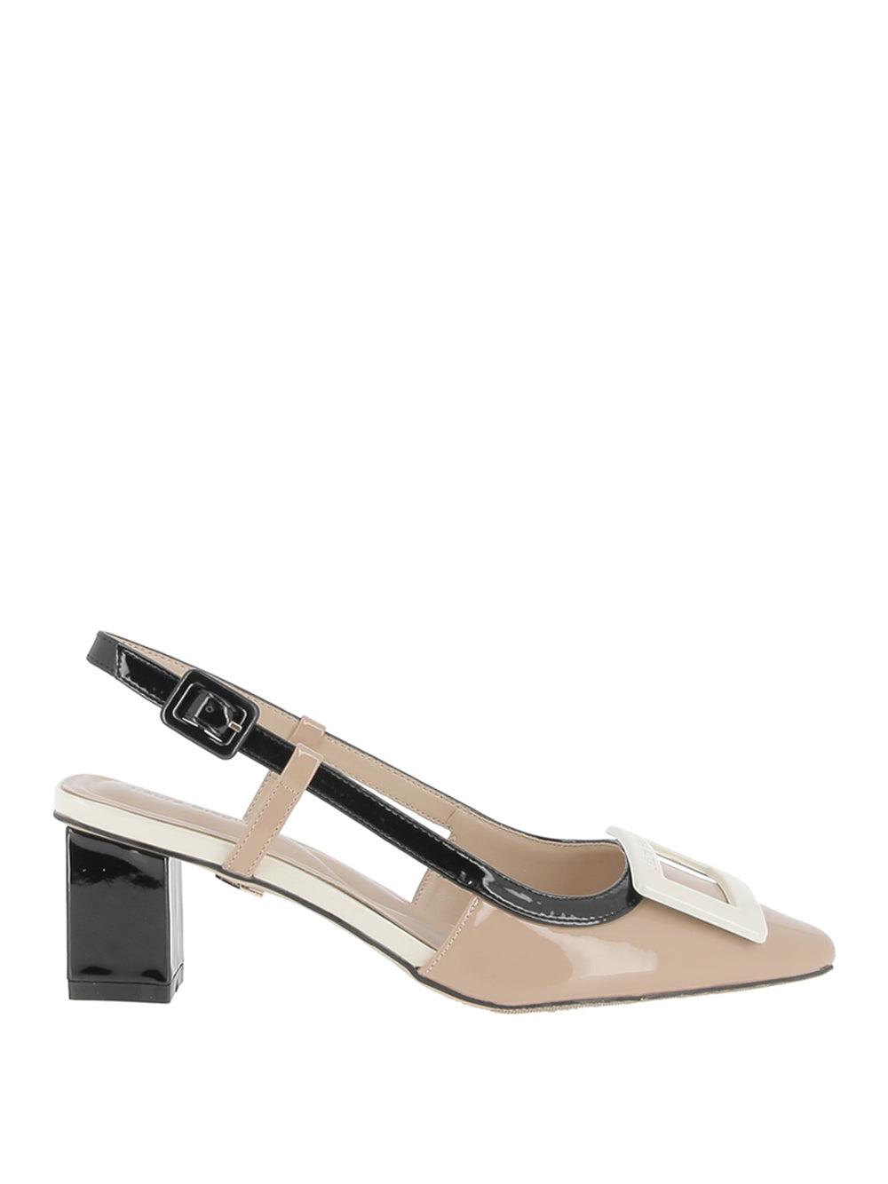 LAURA BIAGIOTTI Decollete sling back Donna - Nero modello 9710