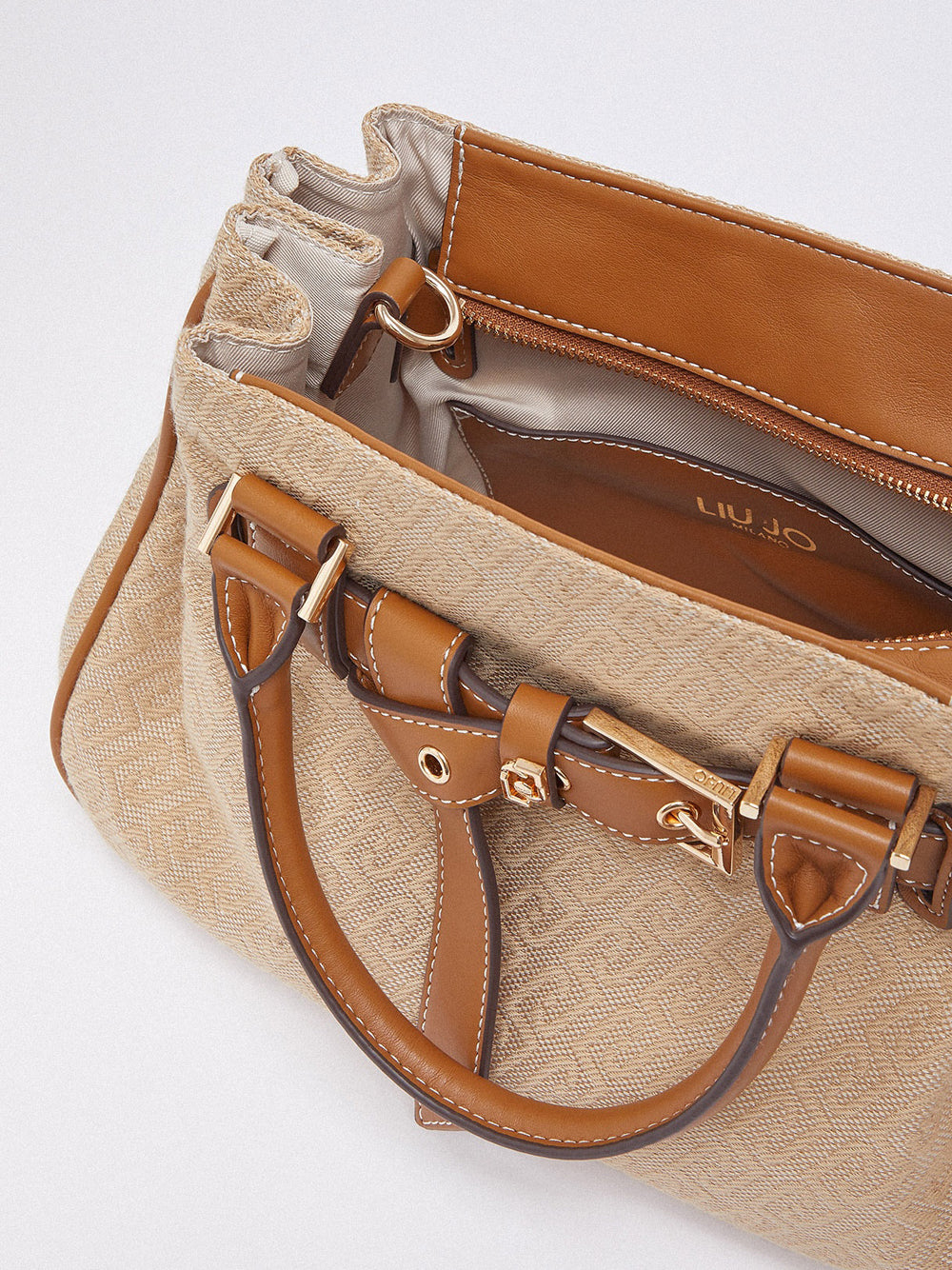 LIU.JO Borsa a Tracolla Donna - Naturale modello AA6032T378A