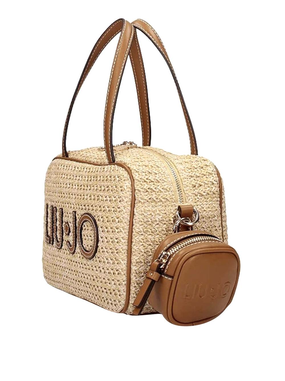 LIU.JO Borsa a Spalla Donna - Naturale modello AA6113T383A
