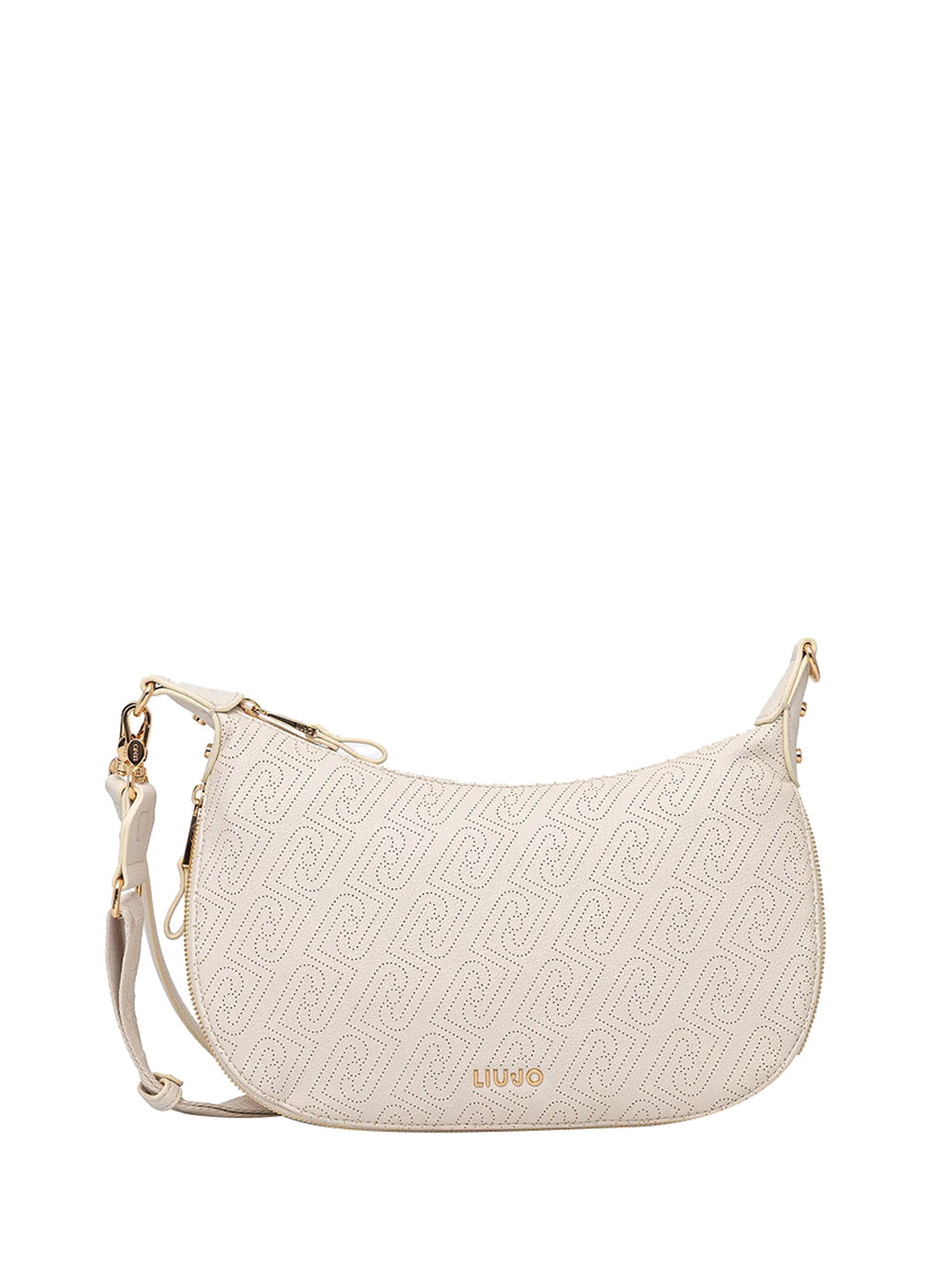 LIU.JO Borsa a Tracolla logato Donna - Crema modello AA6133ES026