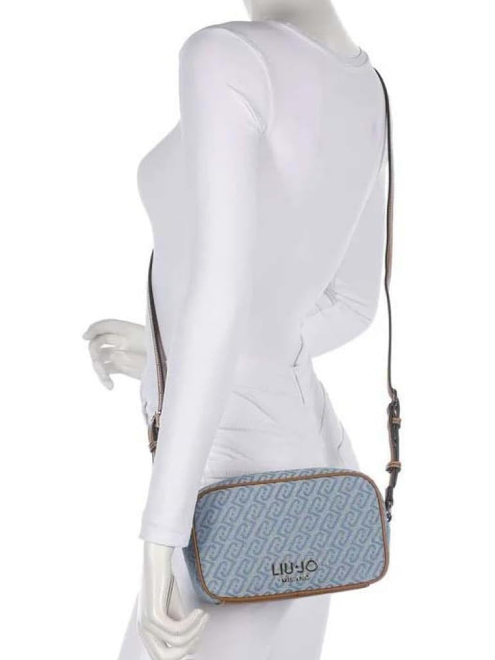LIU.JO Borsa a Tracolla logato Donna - Blu modello AA6137T379A