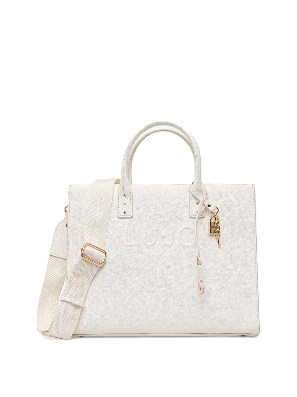 LIU.JO Borsa Shopping Donna - Crema modello AA6149ES029