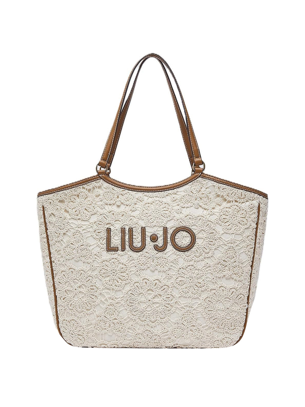 LIU.JO Borsa a Spalla Donna - Crema modello AA6208J3865