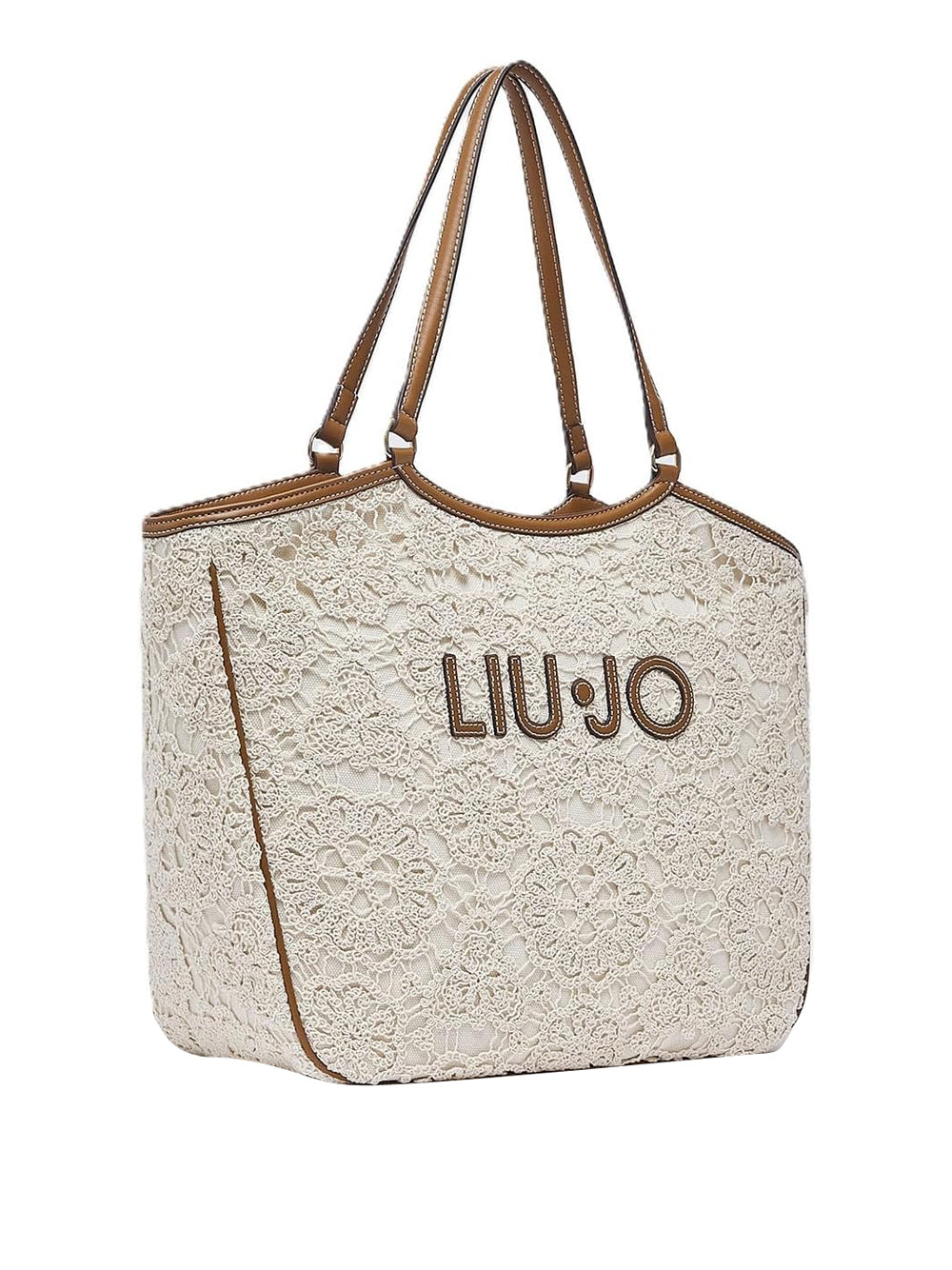 LIU.JO Borsa a Spalla Donna - Crema modello AA6208J3865
