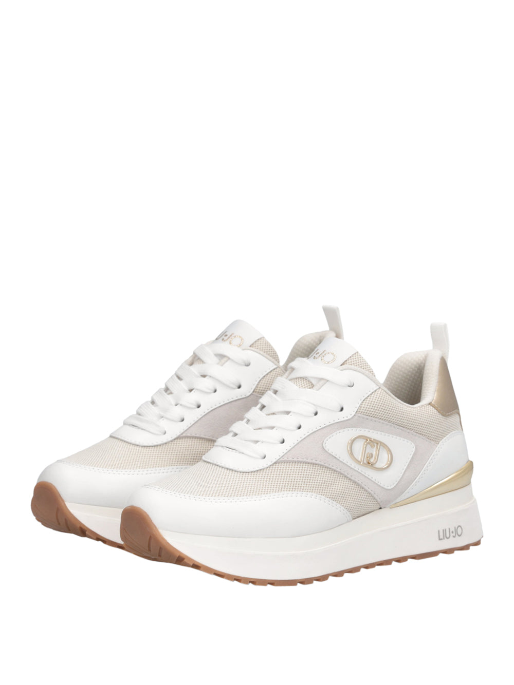 LIU.JO Sneakers platform Donna - Bianco modello BA6005PX8060