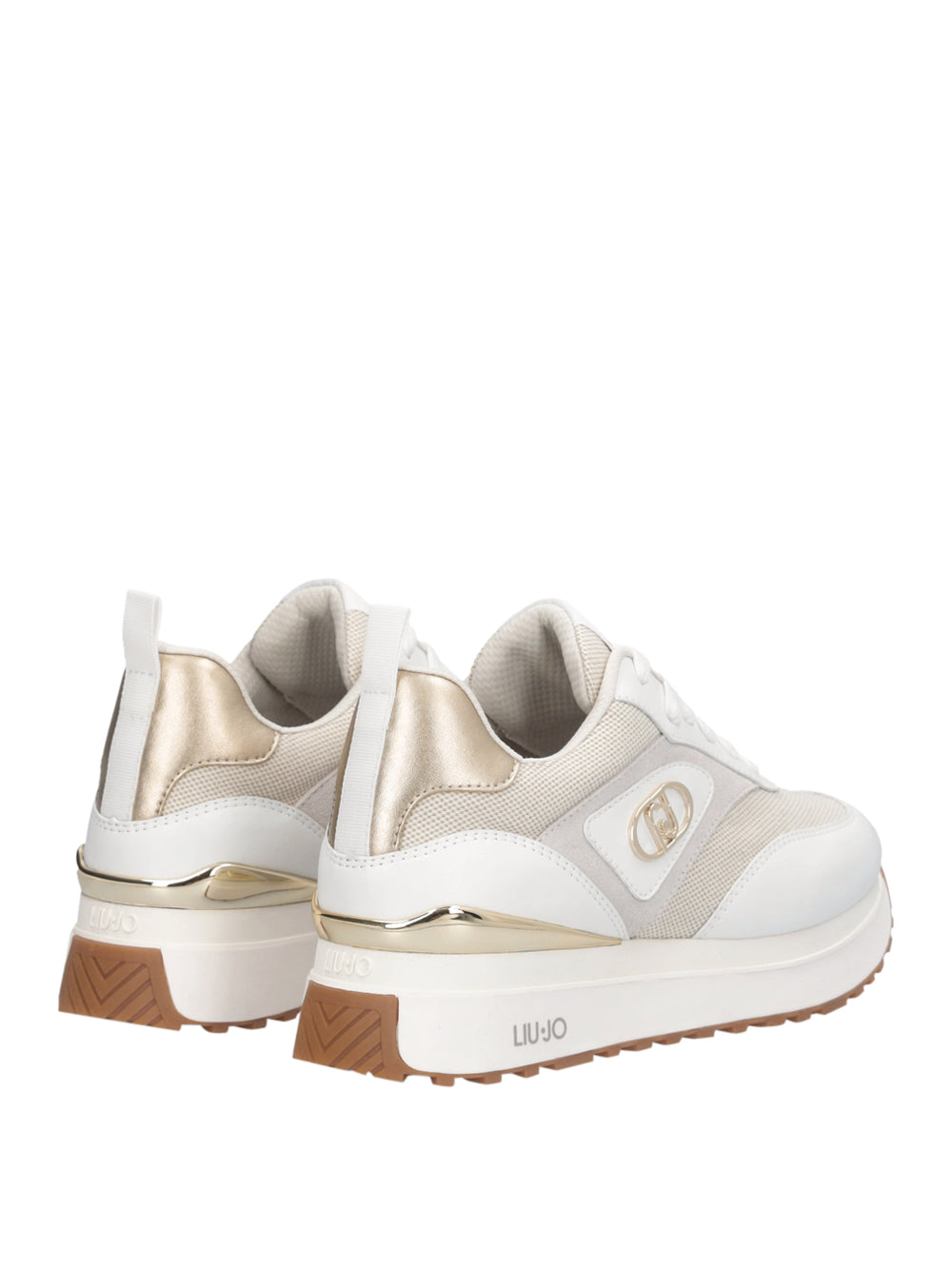 LIU.JO Sneakers platform Donna - Bianco modello BA6005PX8060