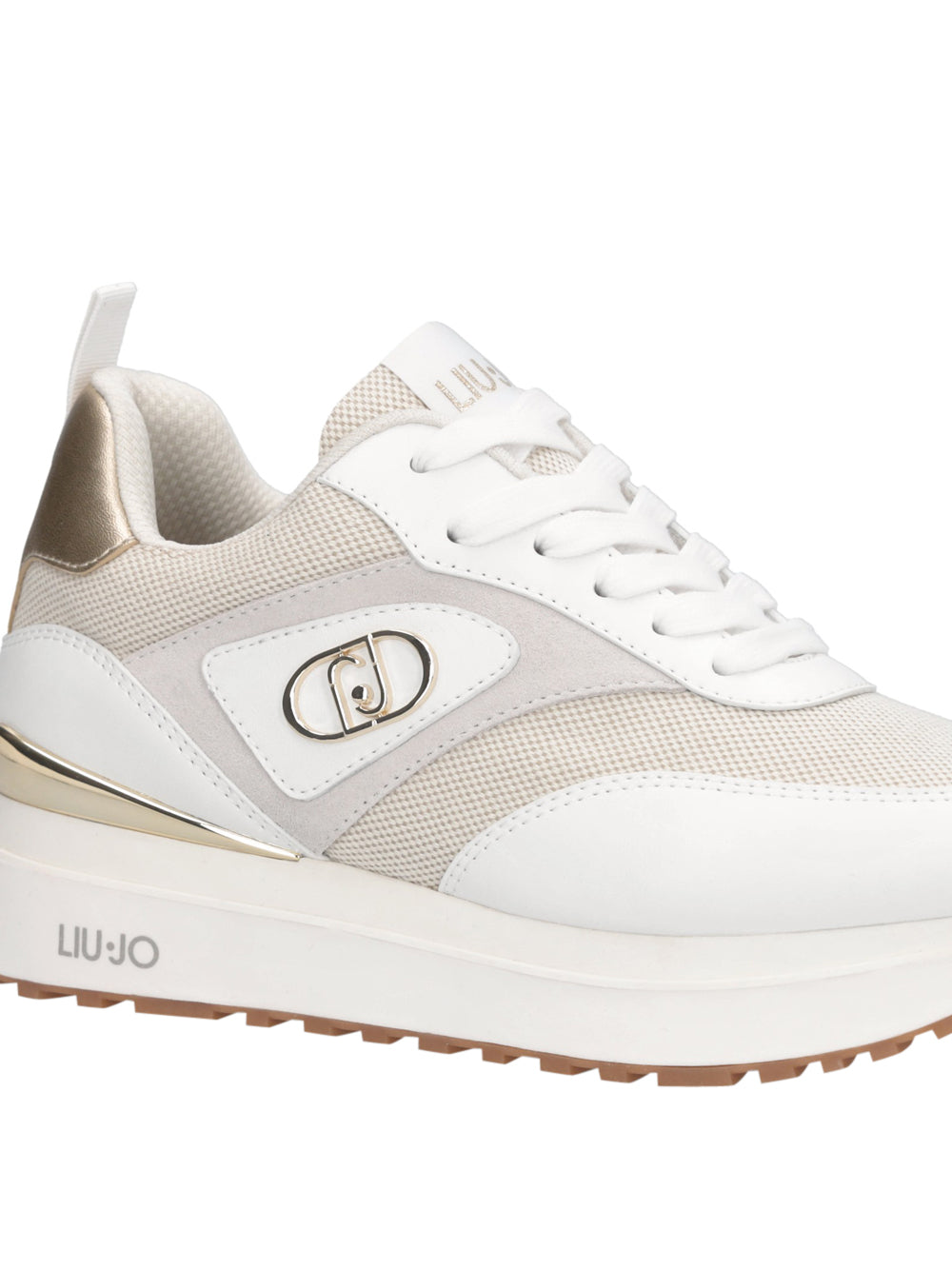 LIU.JO Sneakers platform Donna - Bianco modello BA6005PX8060