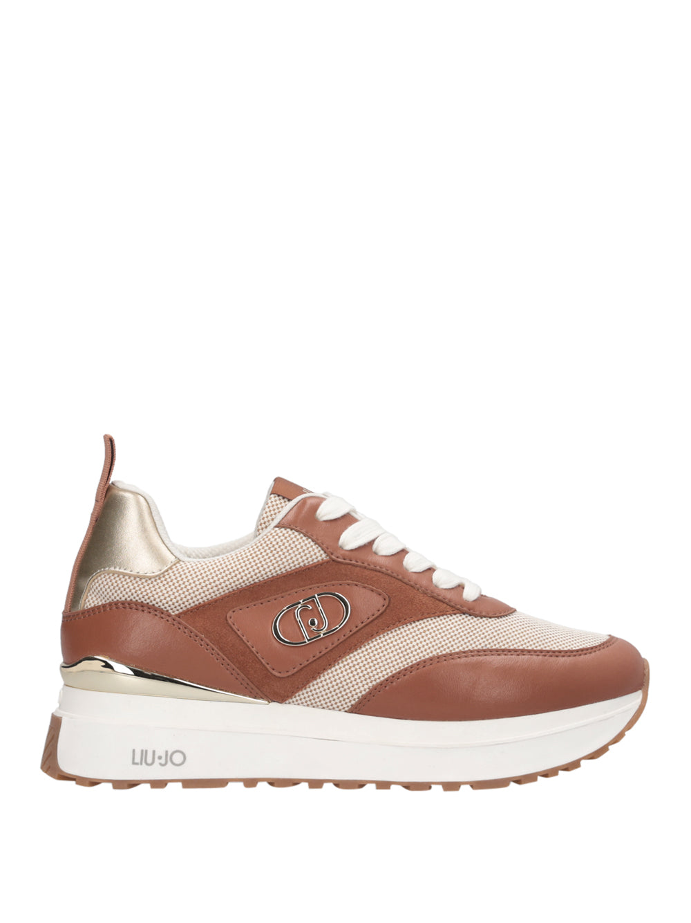 LIU.JO Sneakers platform Donna - Bianco modello BA6005PX806S