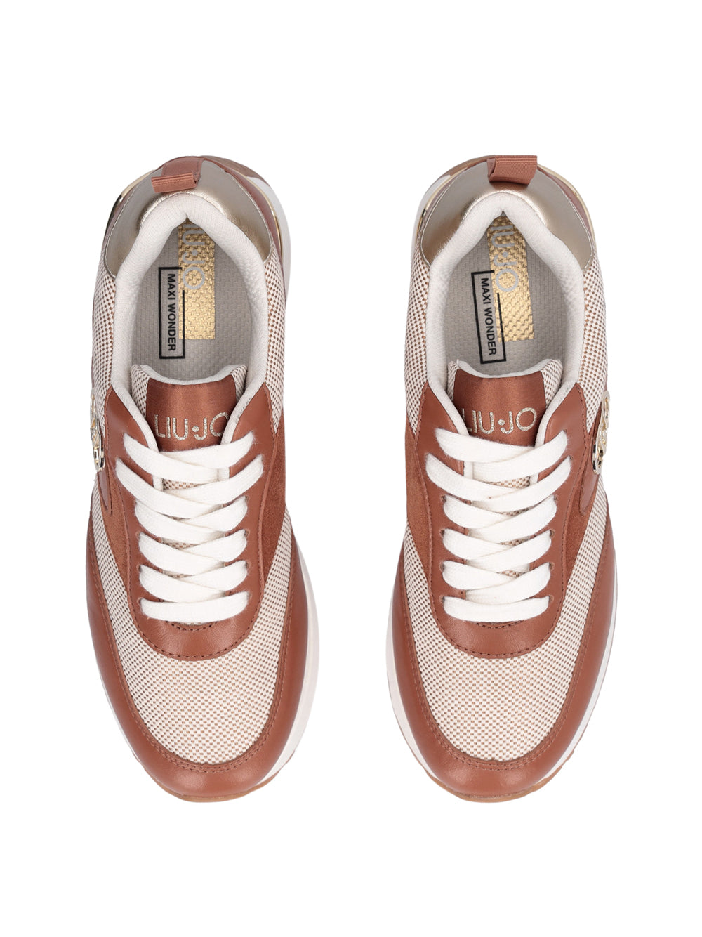 LIU.JO Sneakers platform Donna - Bianco modello BA6005PX806S