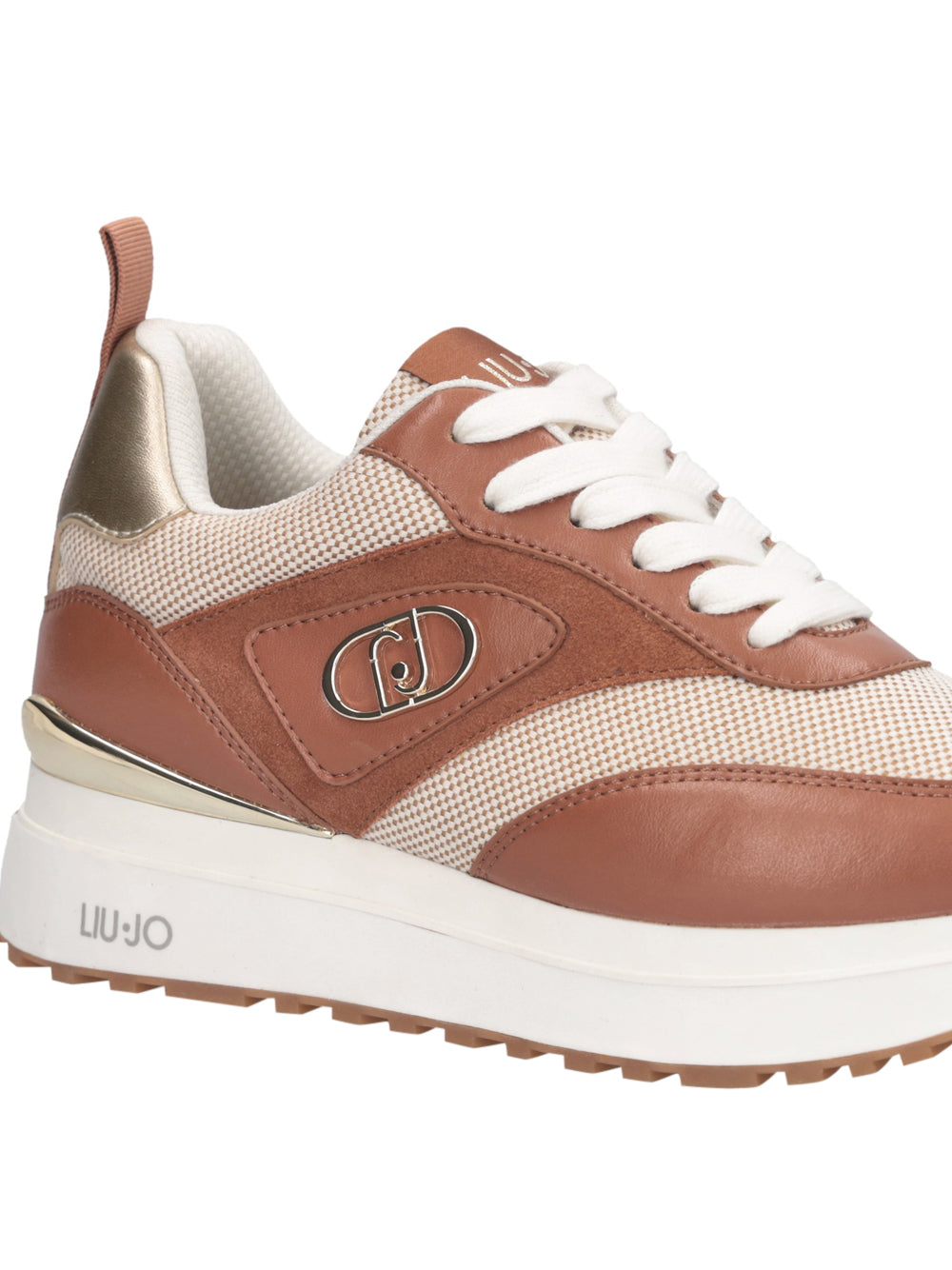 LIU.JO Sneakers platform Donna - Bianco modello BA6005PX806S