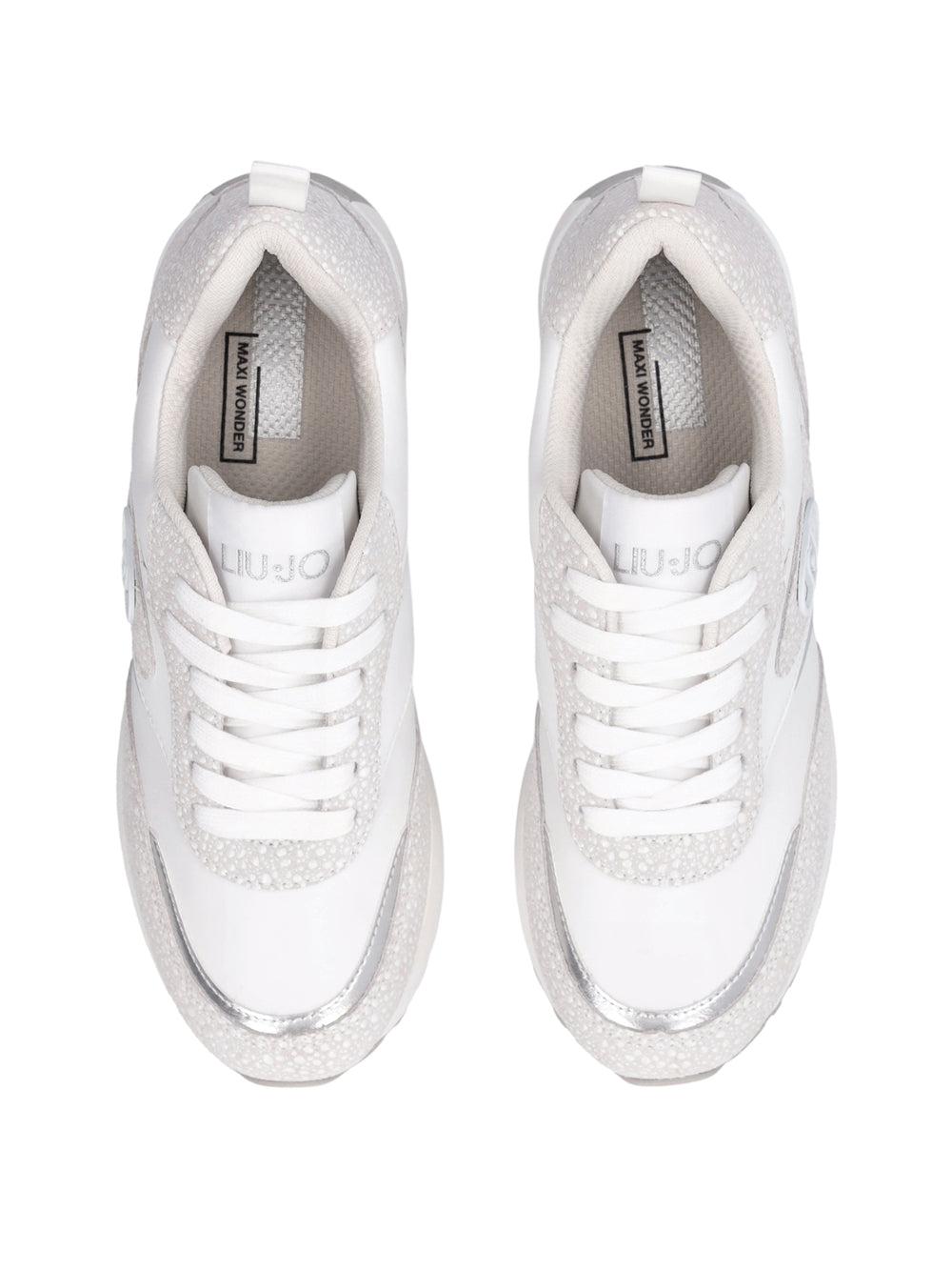 LIU.JO Sneakers platform Donna - Bianco modello BA6007PX8080
