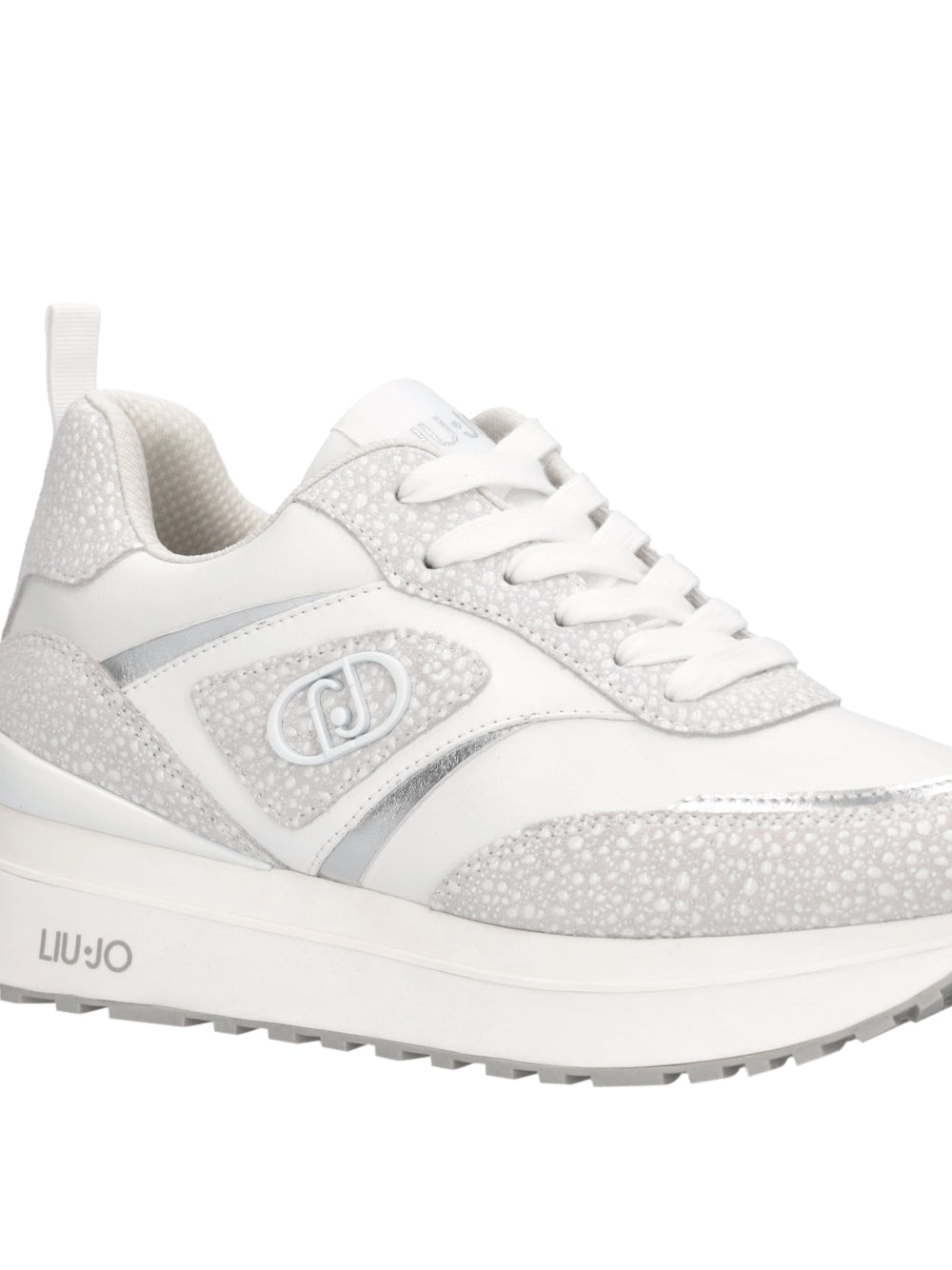 LIU.JO Sneakers platform Donna - Bianco modello BA6007PX8080