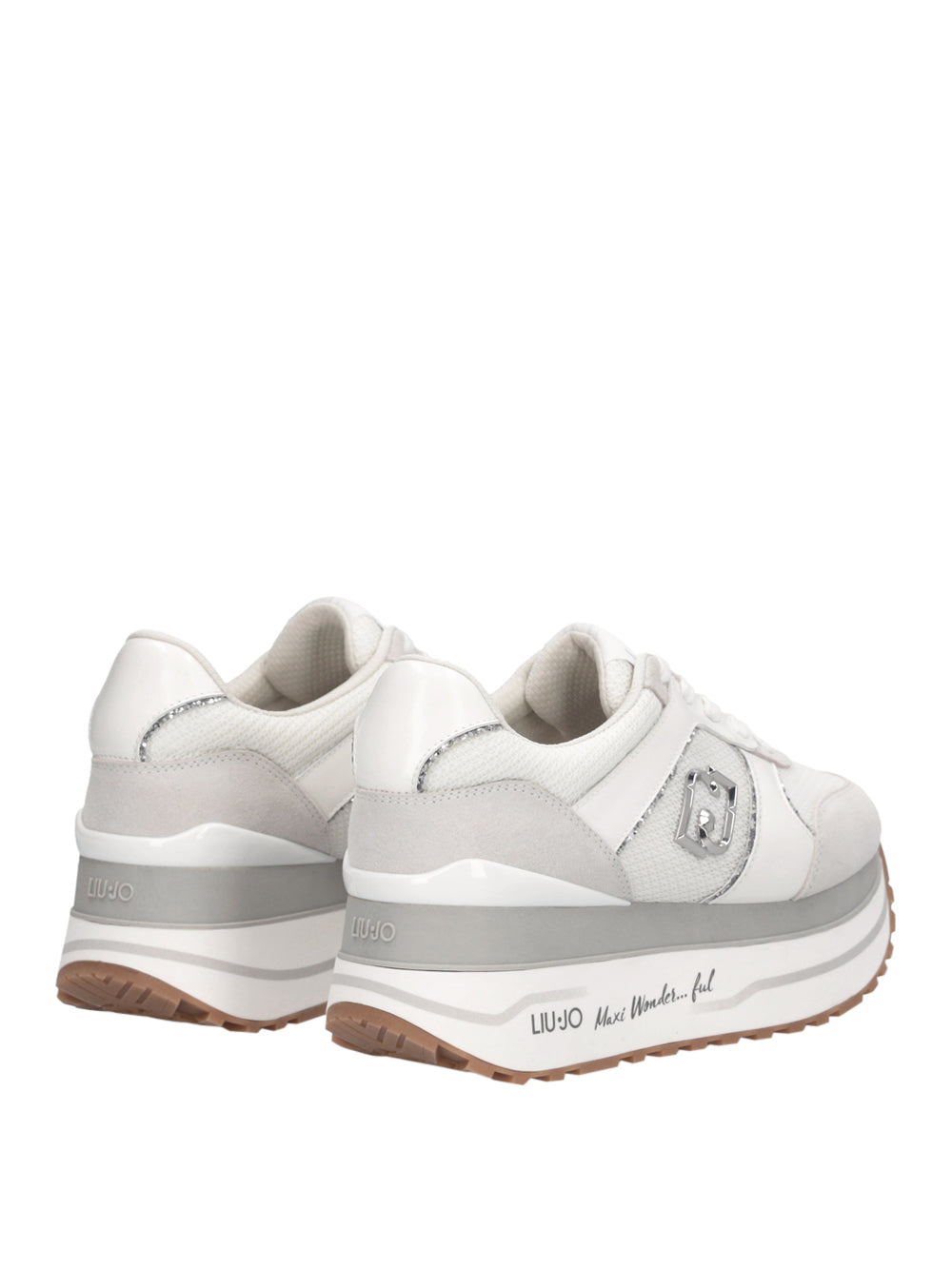 LIU.JO Sneakers platform Donna - Bianco modello BA6019PX8050