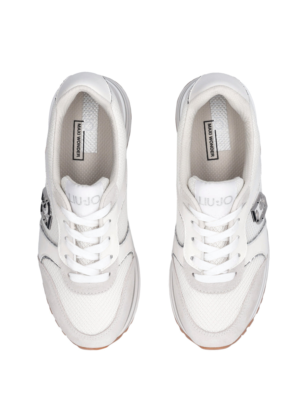 LIU.JO Sneakers platform Donna - Bianco modello BA6019PX8050