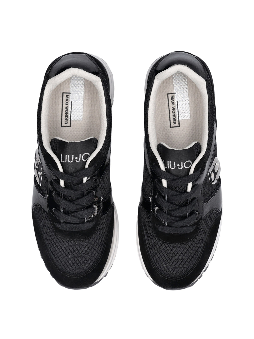 LIU.JO Sneakers platform Donna - Nero modello BA6019PX8052