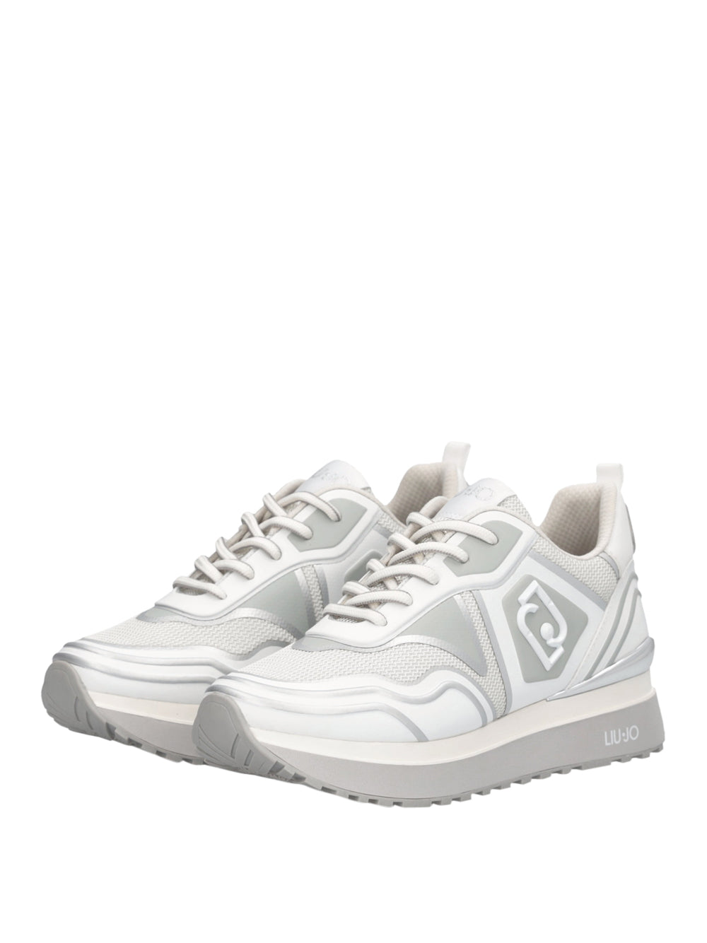 LIU.JO Sneakers platform Donna - Bianco modello BA6021TX5190