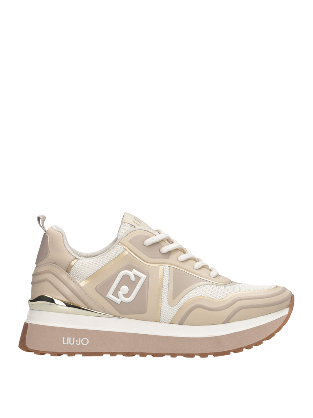 LIU.JO Sneakers platform Donna - Bianco modello BA6021TX519S