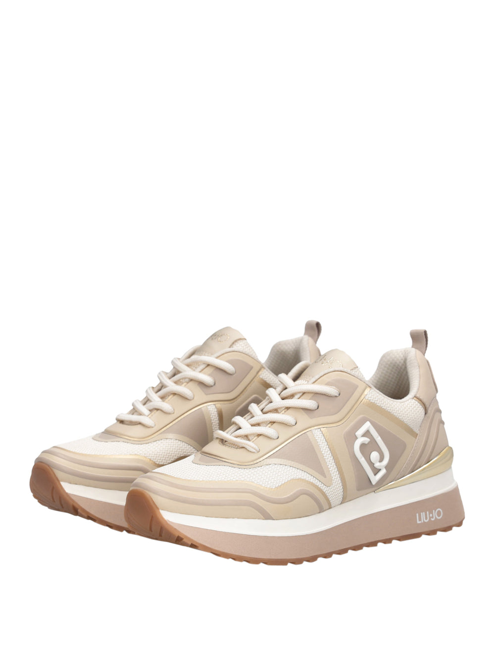 LIU.JO Sneakers platform Donna - Bianco modello BA6021TX519S