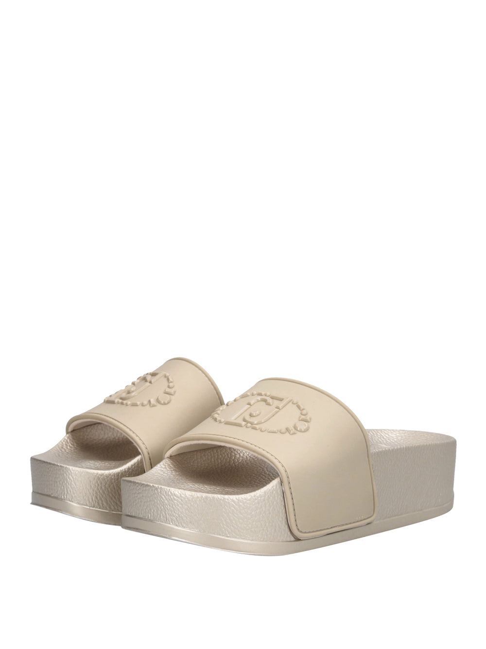 LIU.JO Ciabatte platform Donna - Oro modello BA6077EX0280