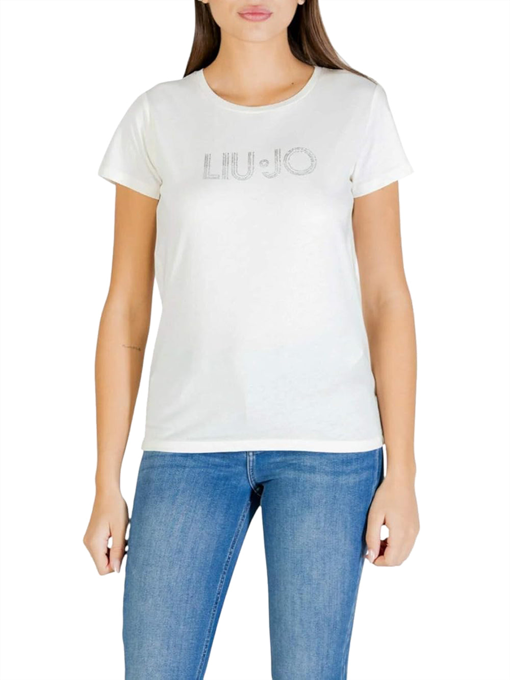 LIU.JO T-shirt Donna - Bianco modello TA6056JS923