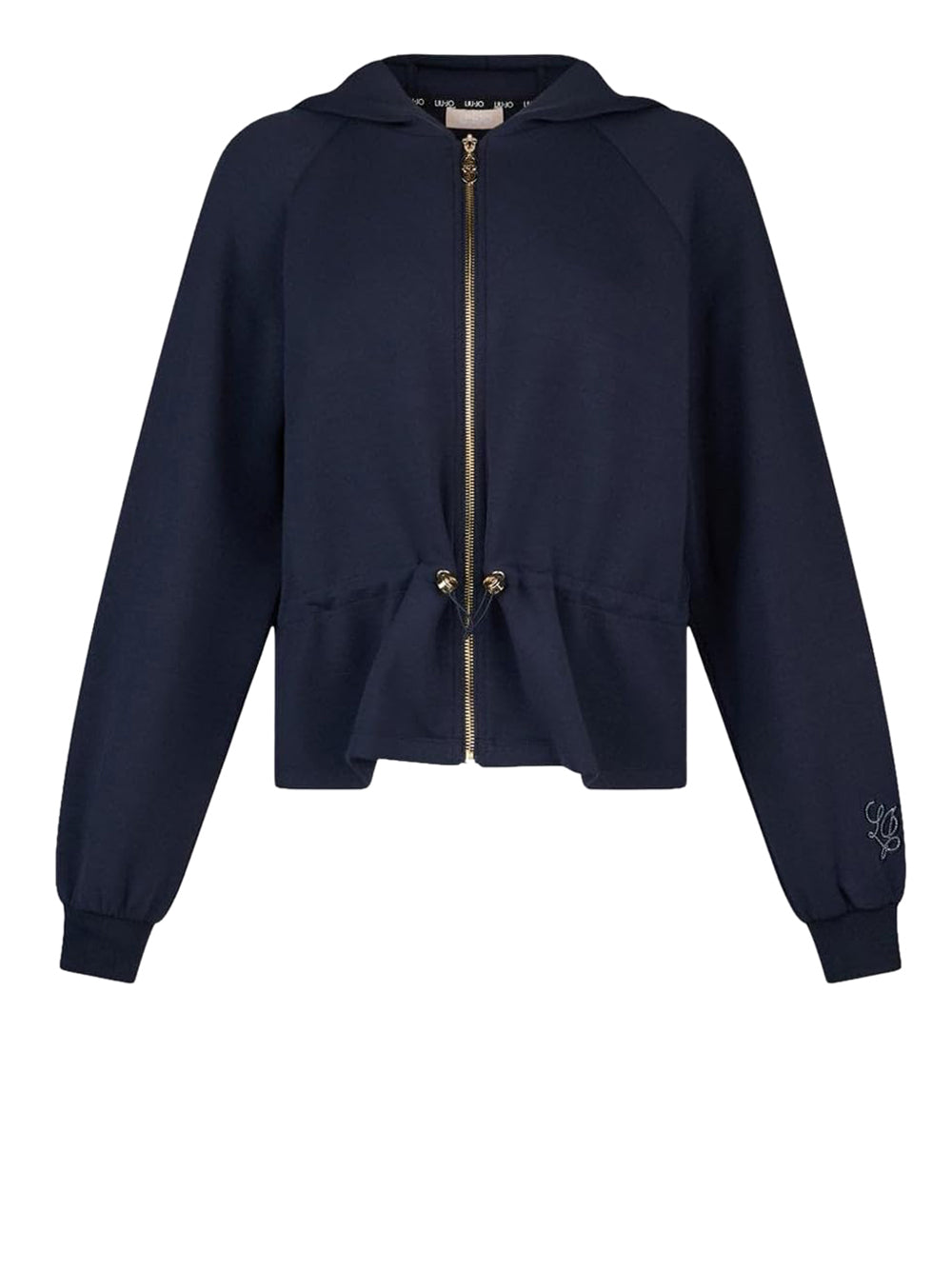 LIU.JO Maglia con zip Donna - Blu modello TA6076JS869