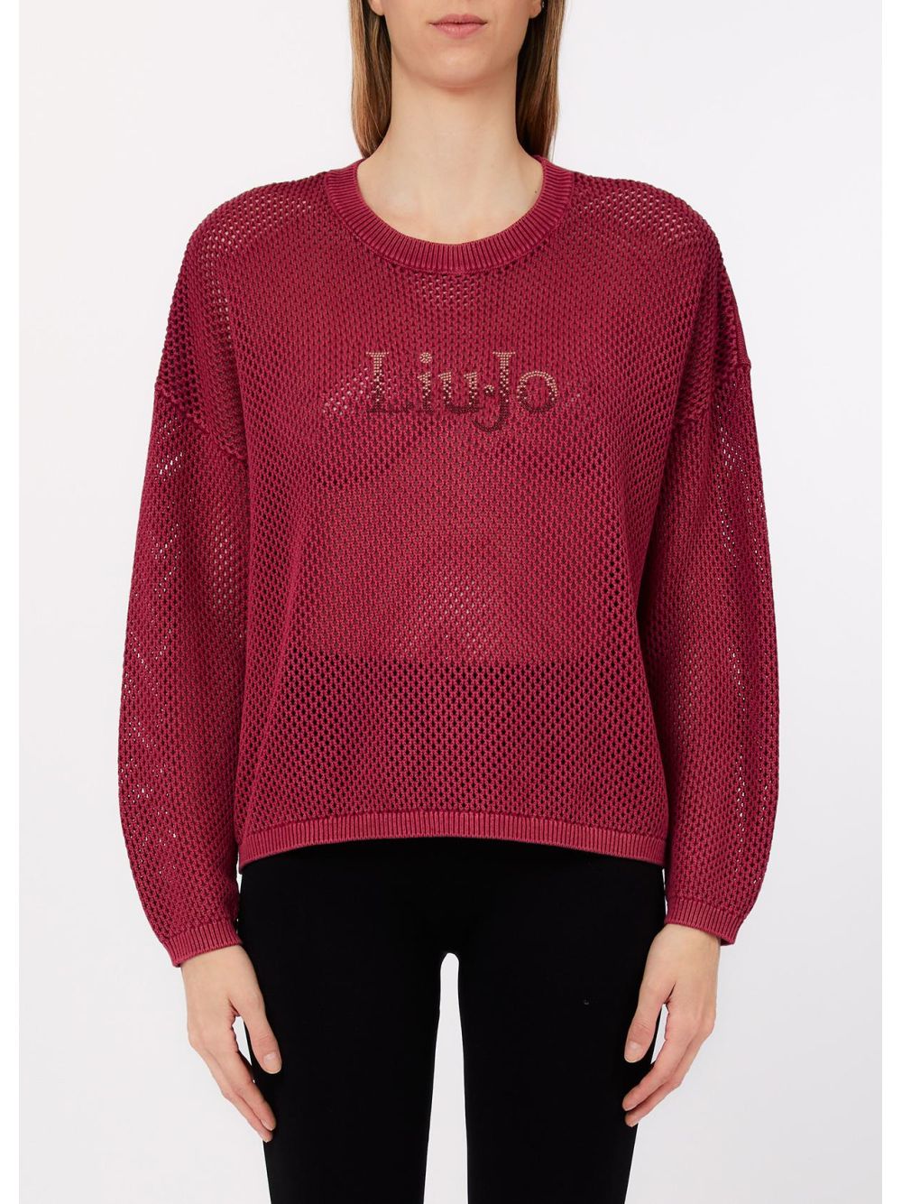 LIU.JO Maglia Donna - Rosso modello TA6111MS71G