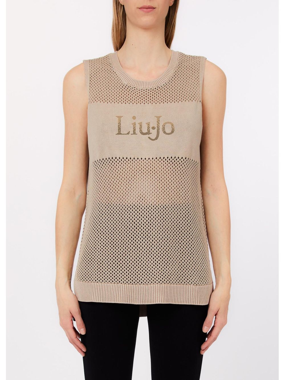 LIU.JO Maglia Donna - Naturale modello TA6112MS71G