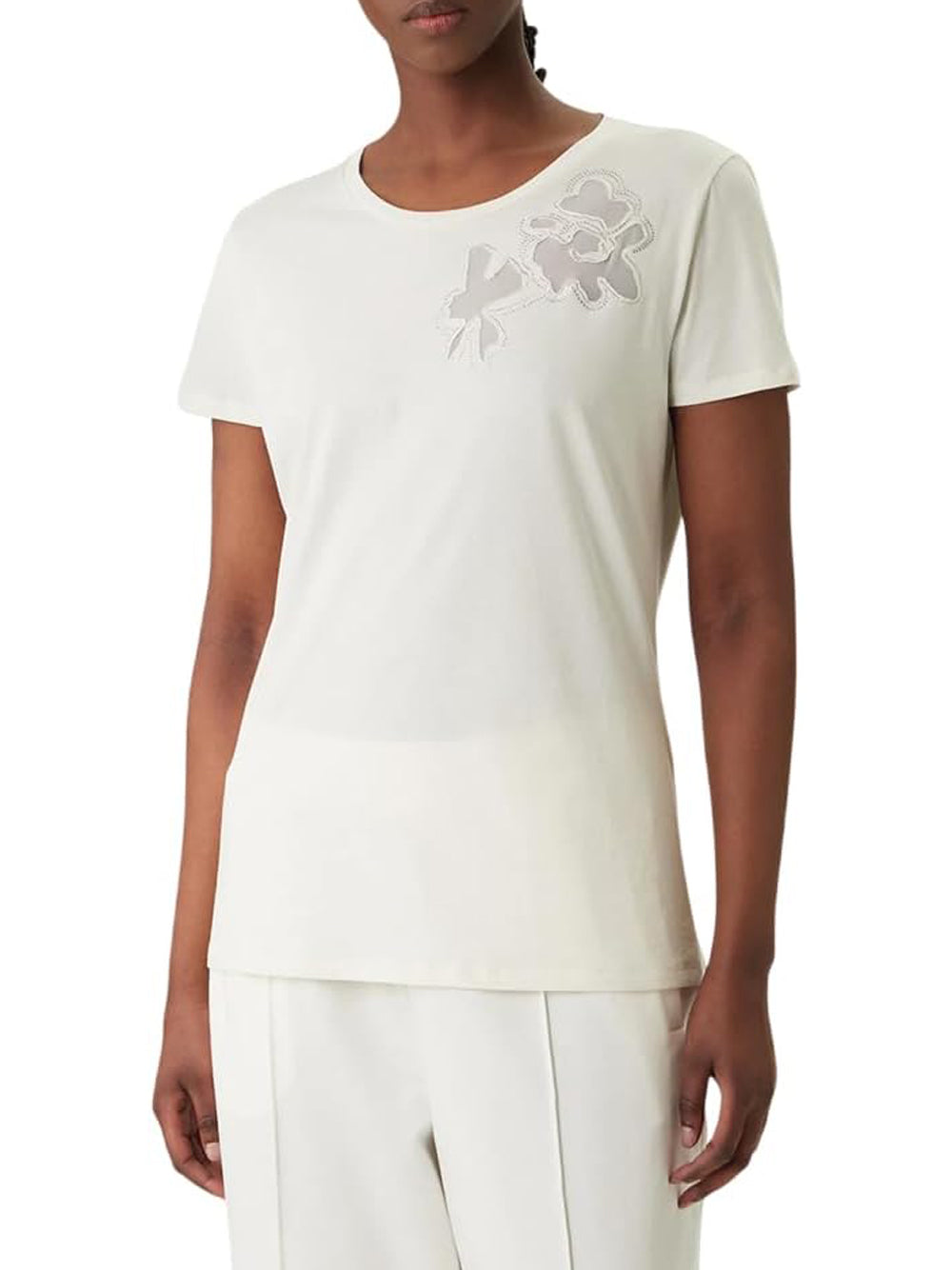 LIU.JO T-shirt Donna - Bianco modello TA6155JS923