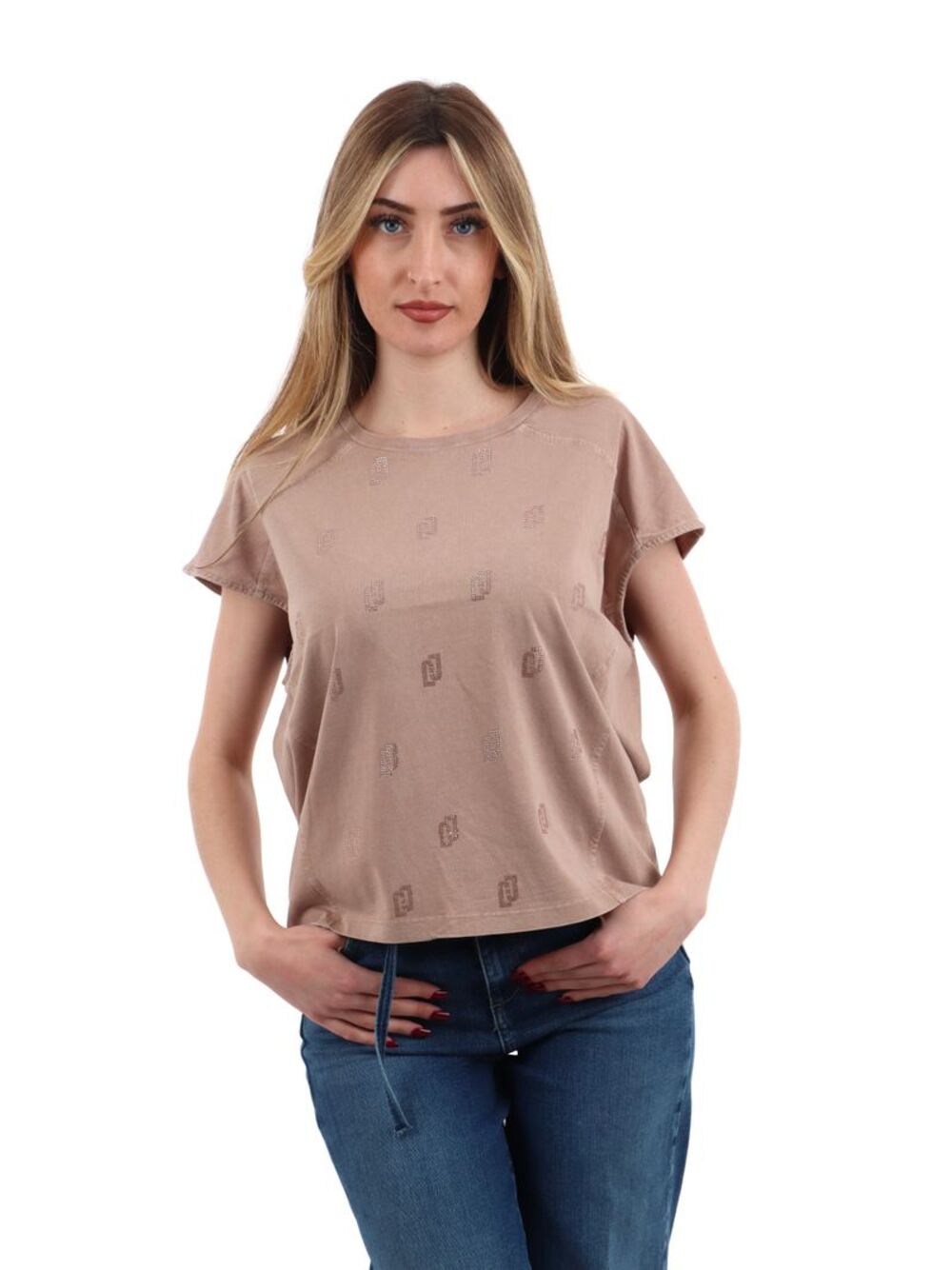 LIU.JO T-shirt Donna - Naturale modello TA6168JS923