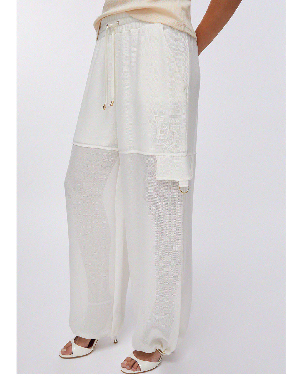 LIU.JO Pantalone Donna - Bianco modello TA6234T290A