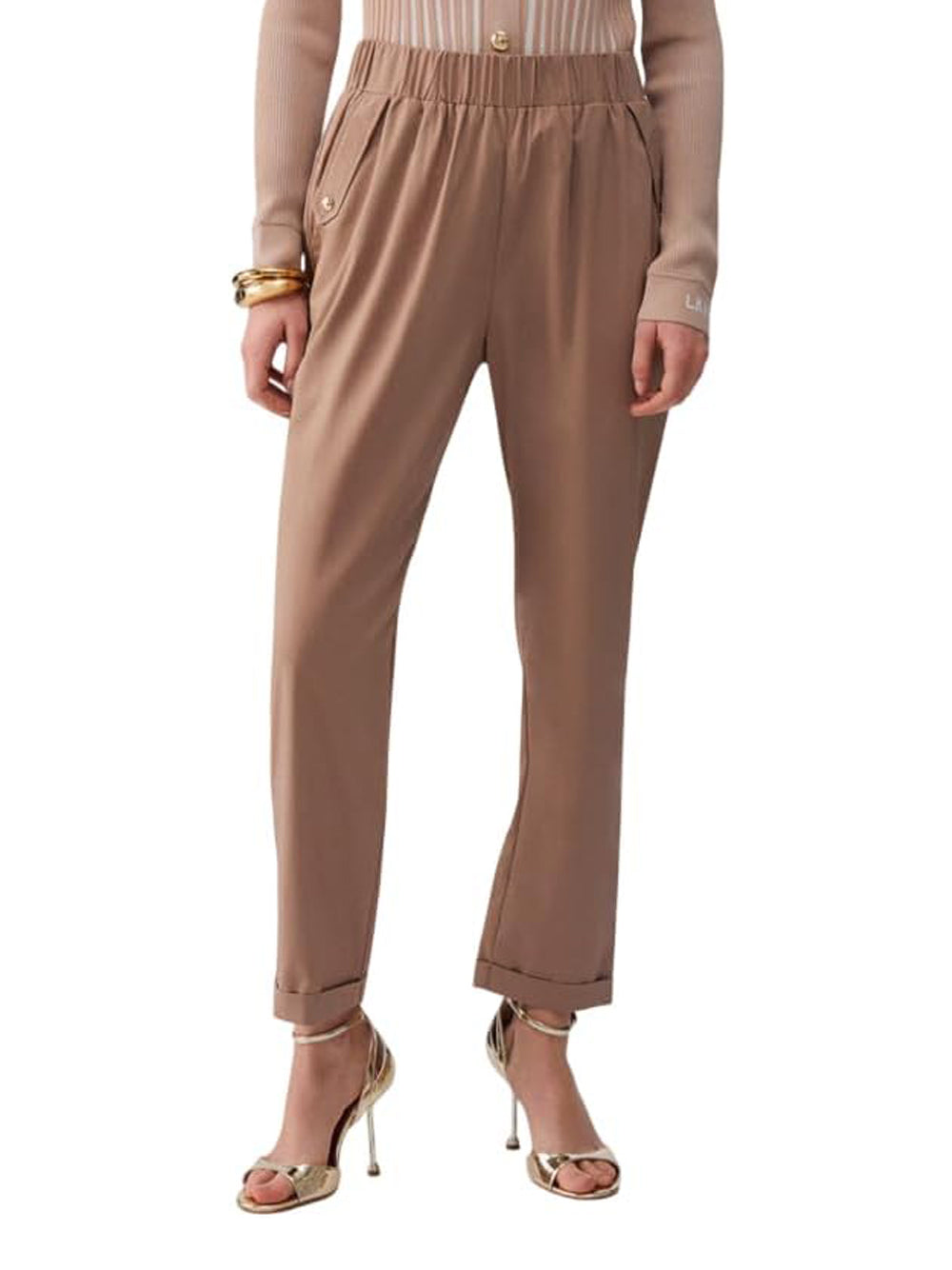 LIU.JO Pantalone Donna - Naturale modello TA6255TS922
