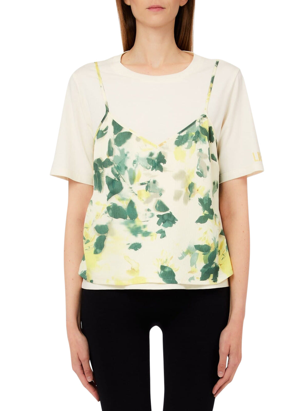 LIU.JO T-shirt Donna - Bianco modello TA6261JS923