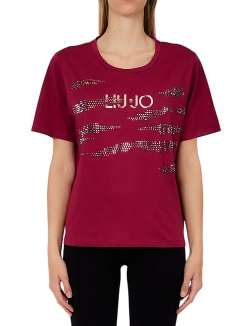 LIU.JO T-shirt Donna - Rosso modello TA6265JS923