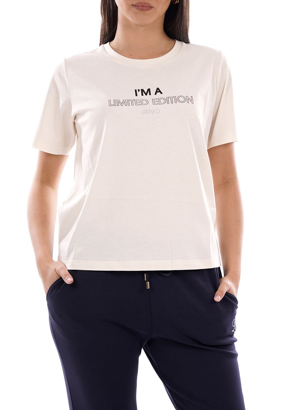 LIU.JO T-shirt Donna - Bianco modello TA6266JS923