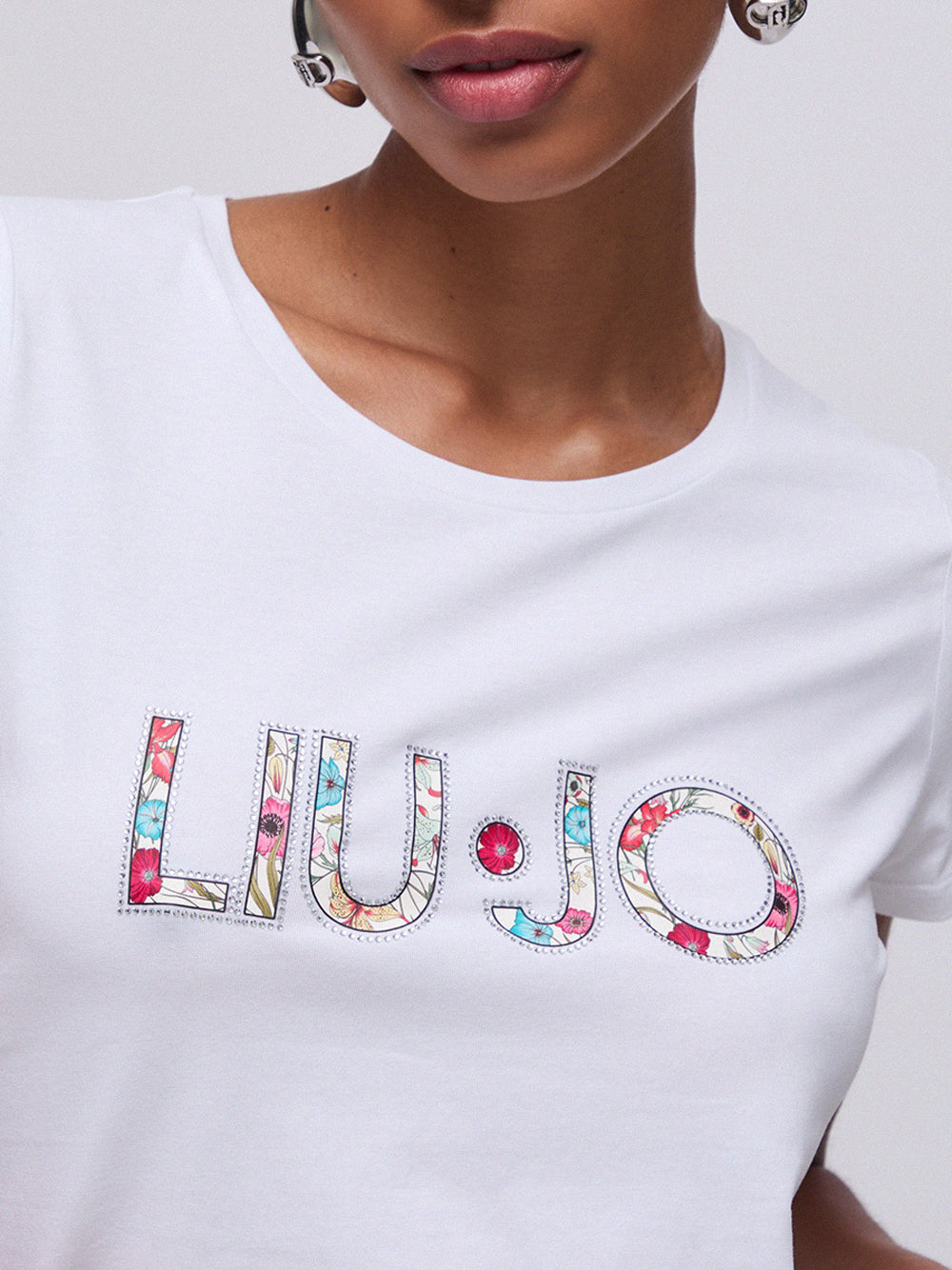 LIU.JO T-shirt Donna - Bianco modello VA6169JS003