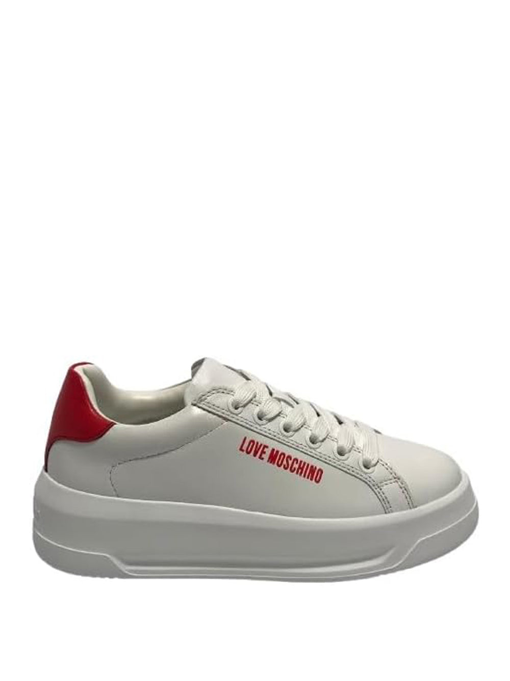 LOVE MOSCHINO Sneakers platform Donna - Bianco modello JA15065G1OIA