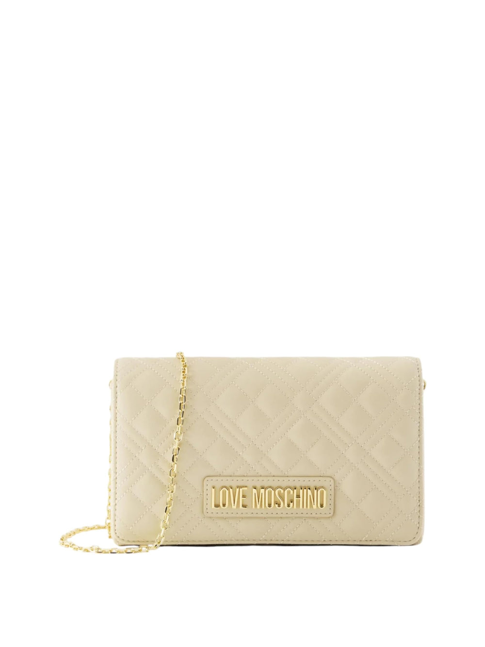 LOVE MOSCHINO Borsa a Tracolla Trapuntata Donna - Avorio modello JC4079PP1OLA