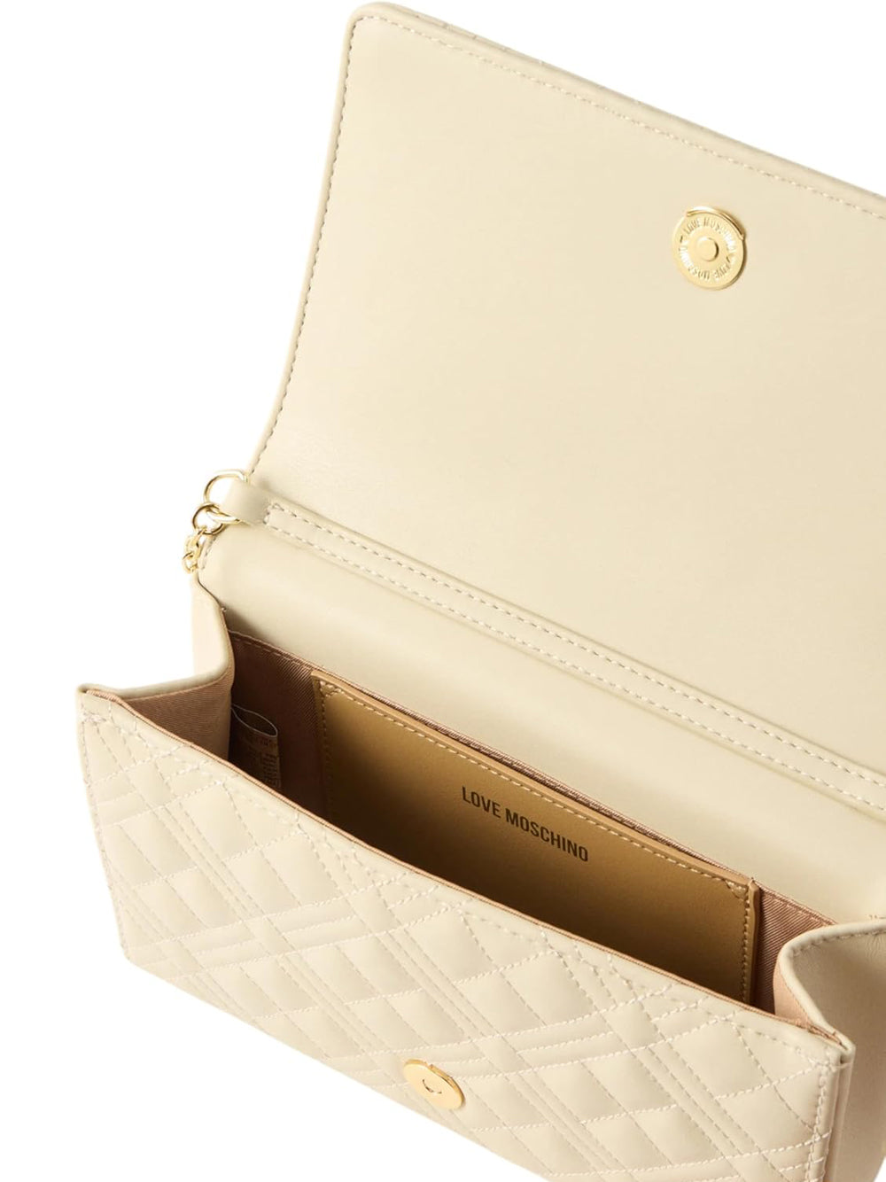 LOVE MOSCHINO Borsa a Tracolla Trapuntata Donna - Avorio modello JC4079PP1OLA