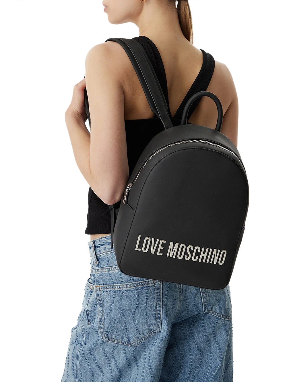 LOVE MOSCHINO Borsa a Zainetto Donna - Nero modello JC4193PP0OKD